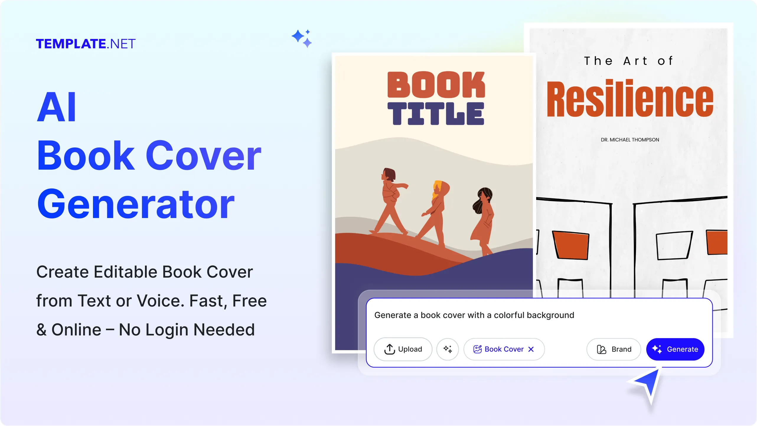 Free AI Book Cover Generator, Free AI Book Cover Maker Online